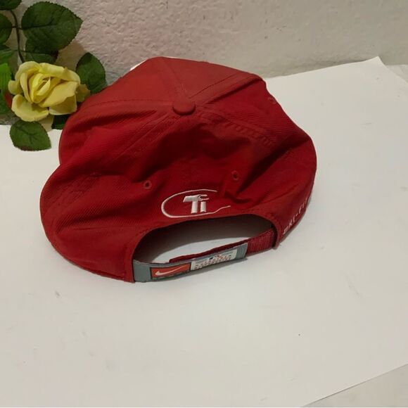 Nike TRU Dri-Fit Texas Rangers MLB Red white Baseball Cap adjustable - Picture 4 of 7